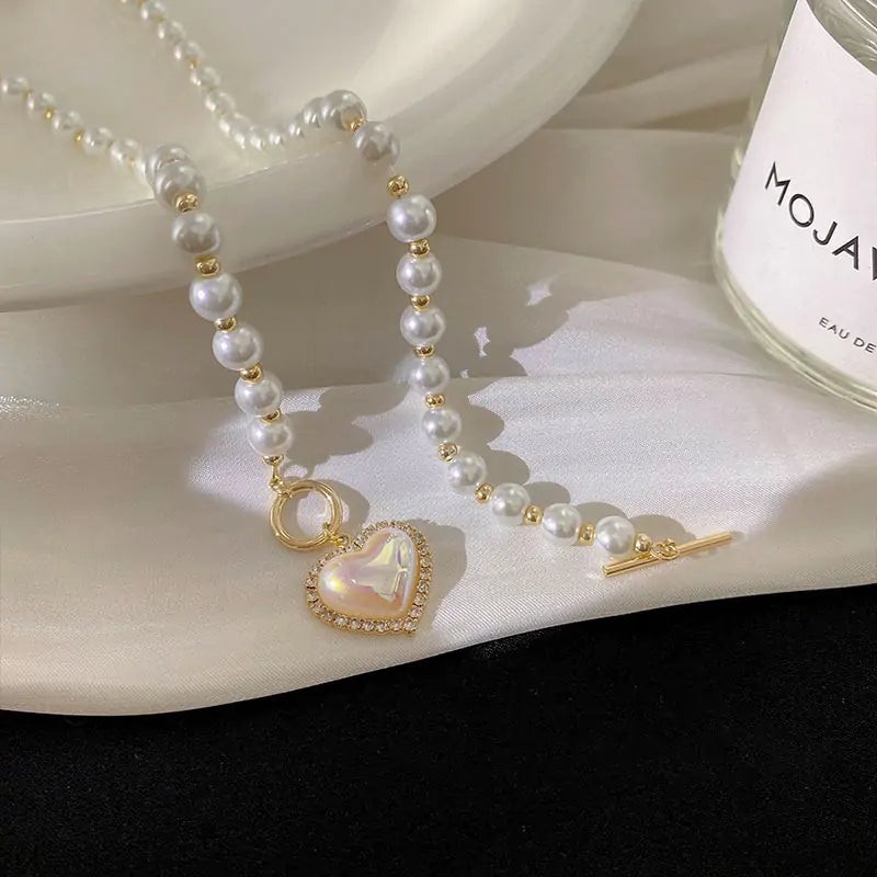 "Pearl Strand Necklace – Refined and Chic Jewelry"