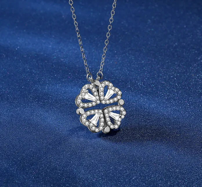 "Four-Leaf Clover Pendant – Elegant and Meaningful Jewelry"