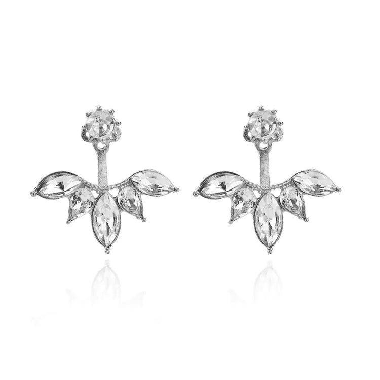 Gemstone Stud Earrings - Elegant Design