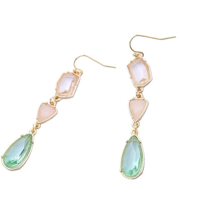 Elegant Teardrop Alloy Earrings