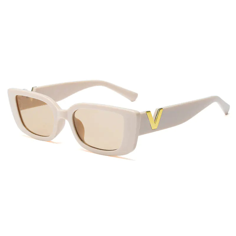 Cyrélle Limited - Chic V-Mark Small Frame Sunglasses