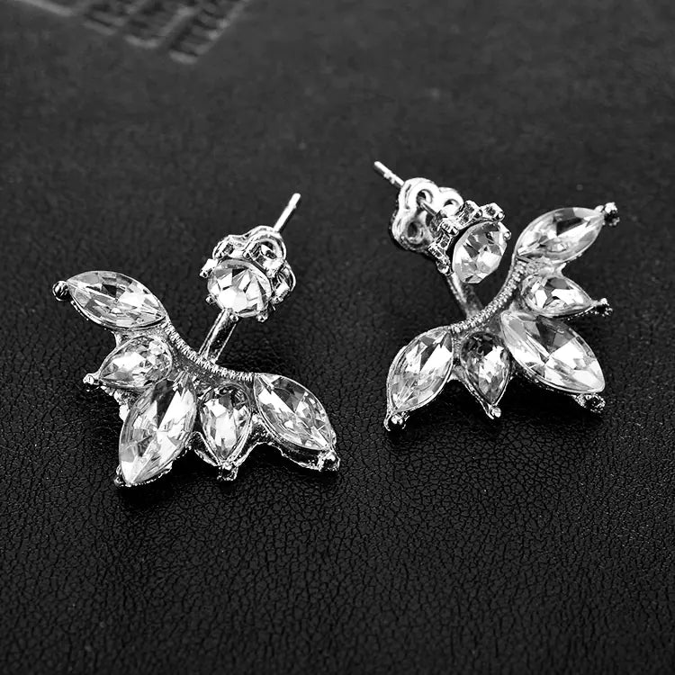 Gemstone Stud Earrings - Elegant Design