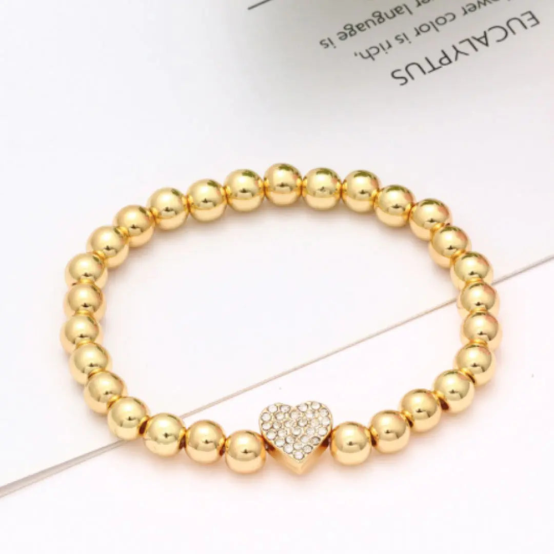 Radiant Heart Charm Bracelet