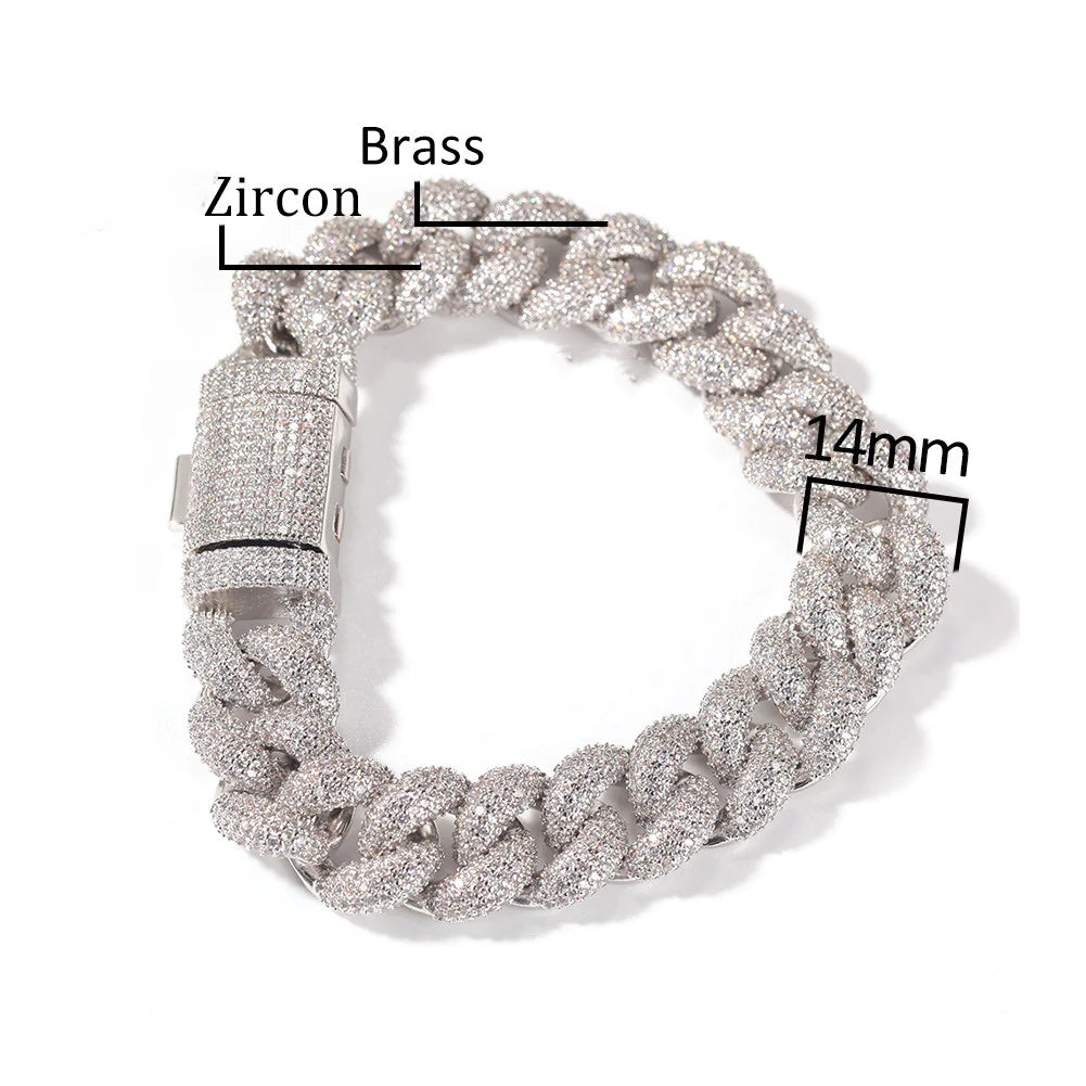 "Diamond Flex Bracelet – Sparkling Statement Jewelry"