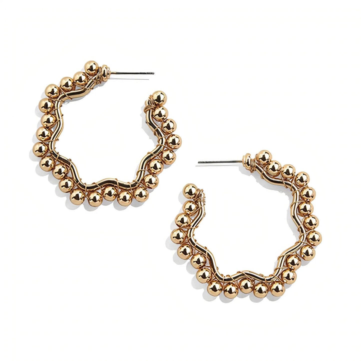 "Luxury Bubbly Earrings – Playful Elegance for Every Occasion"