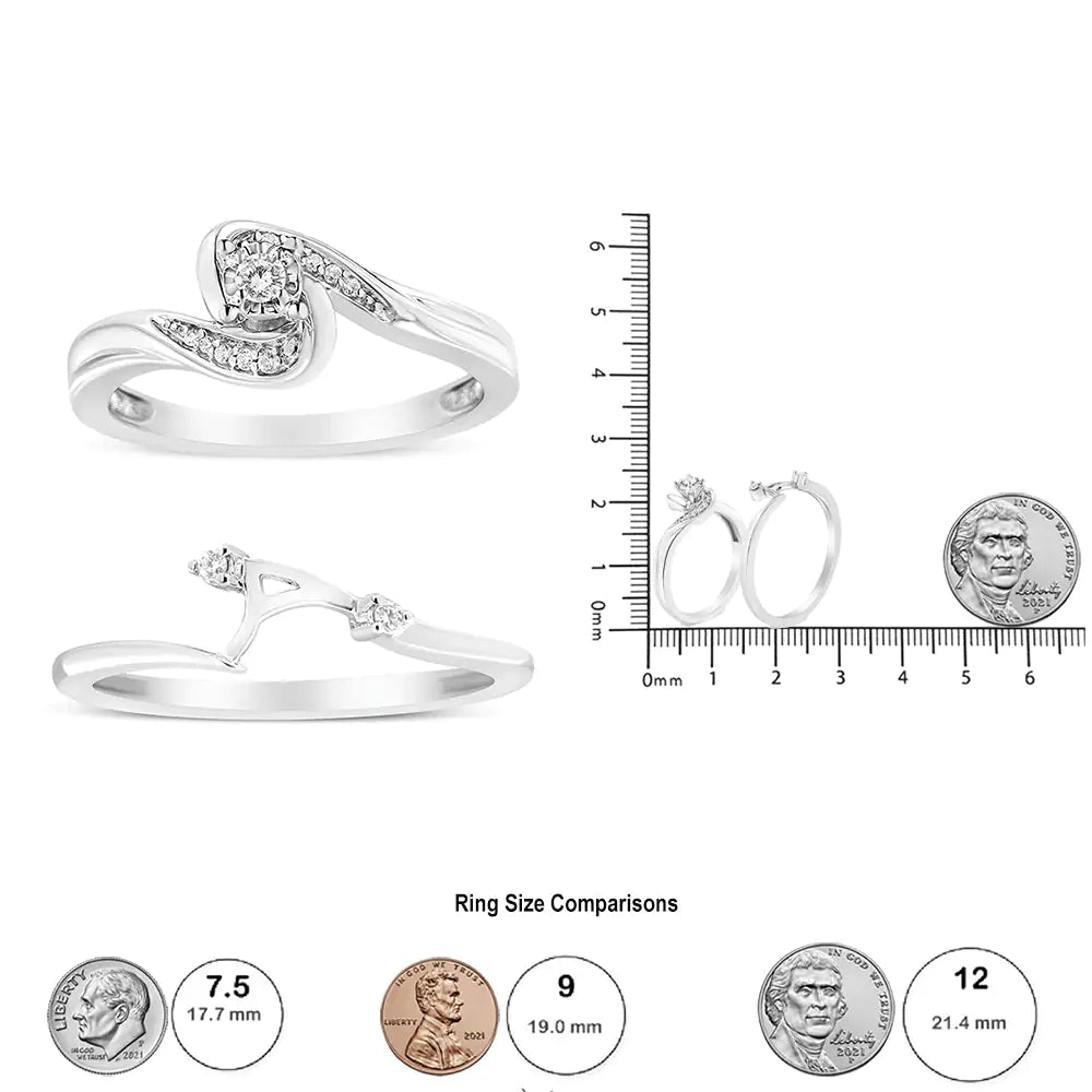 "Bridal Ring Set – Exquisite Design for Your Special Day"