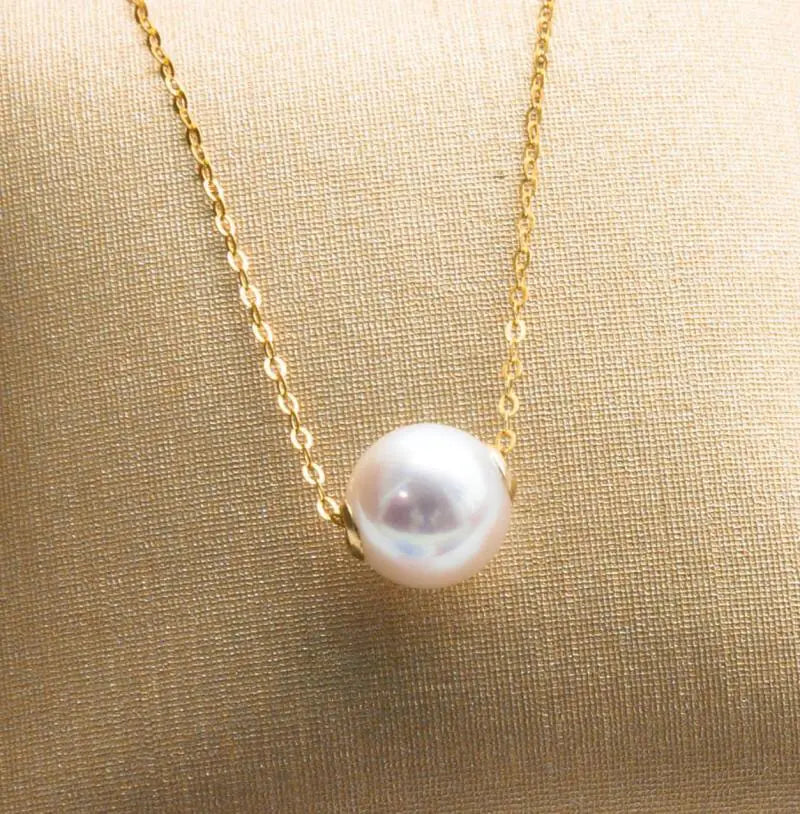Akoya Pearl Elegance Necklace 18K Gold