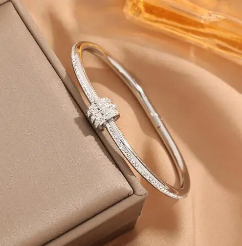 Triad Diamond Clay Bracelets