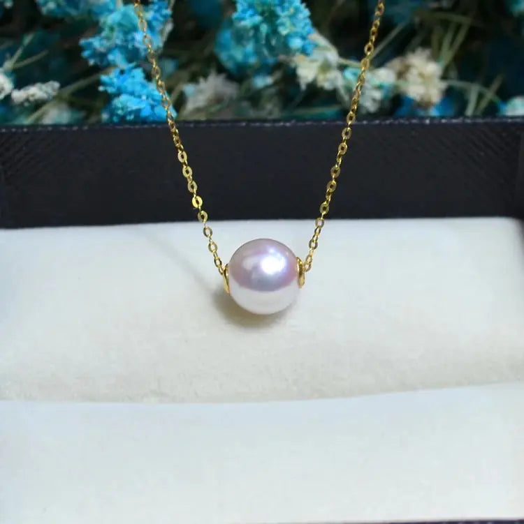 Akoya Pearl Elegance Necklace 18K Gold